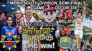 Allyn Bulanadi Highlights vs Bacoor City Strikers Game 3  South Division  March 7 2020 [upl. by Novehs]