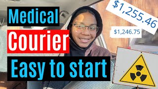 Medical Delivery Courier entry level position [upl. by Hurlee]