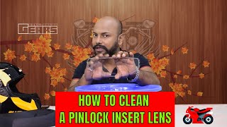 HOW TO CLEAN A PINLOCK INSERT LENS [upl. by Eloisa]