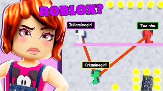 DESAFIO EM FAMÍLIA presos por uma corda Roblox Together [upl. by Bodi]