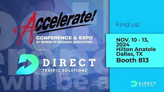 Direct Traffic Solutions  We Are Proud To Be Part Of The Accelerate Conference amp Expo 2024 [upl. by Aiuqes]