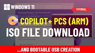 Windows 11 24H2 ISO for ARM devices download Copilot PCs [upl. by Hildegarde798]