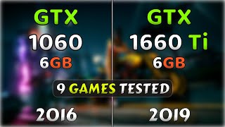 GTX 1060 6GB vs GTX 1660 Ti  Worth Upgrading [upl. by Placia]