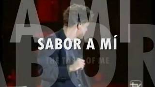 LUIS MIGUEL  SABOR A MI with TRANSLATION LYRICS  TAKEN FROM The Album ROMANCES 1997 [upl. by Aitret]