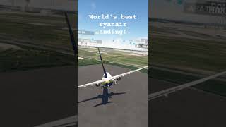 Worlds best ryanair landing meme aviation ryanair funny [upl. by Blanchette]