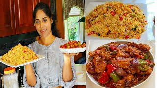 എന്താ രുചി👌റെസ്റ്റോറന്റിലെ അതേ ടേസ്റ്റിൽ CHICKEN FRIED RICE amp Chicken Manchurian  EASY RECIPE [upl. by Summers]