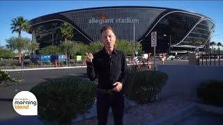 Superbowl Allegiant Stadium Tour [upl. by Connie]