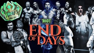 RCW End of Days  FULL SHOW [upl. by Eidnalem]