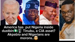 How can the president of Nigeria be a CIA asset American has put Nigeria inside dustbin 🇳🇬🗑its over [upl. by Anihpesoj827]