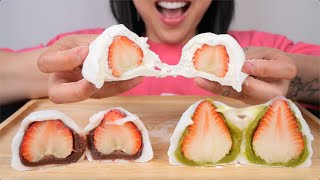 MOCHI OH YEAH ASMR EATING SOUNDS NO TALKING  SASASMR [upl. by Eatnoj]