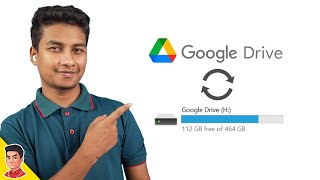 সহজে ম্যানেজ করুন গুগল ড্রাইভ ফাইল  Sync Google Drive Files with PC [upl. by Eicyac]