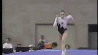 Tatiana Lysenko  1992 Olympics AA  Vault 1 [upl. by Trev872]