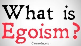 What is Egoism Philosophical Positions [upl. by Annekim]