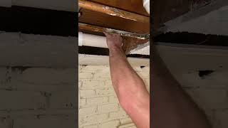 WATER EVERYWHERE IN BASEMENT Customer Flushes TOILET on Me plumber plumbing drain leak funny [upl. by Moor597]