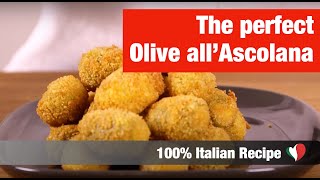 Olive Ascolane 100per100 Italian Recipes [upl. by Aner437]