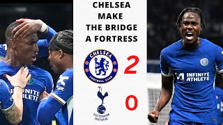 Chelsea beat Tottenham again Chelsea 20 Tottenham MATCH REACTION amp HIGHLIGHTS [upl. by Jordanna572]