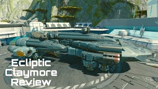 Starfield Ecliptic Claymore Ship Review [upl. by Massarelli]