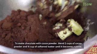 How to Make Chocolate With Cocoa Powder [upl. by Magdalen]