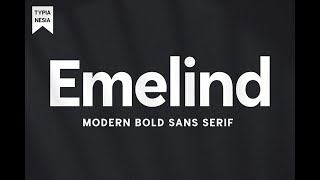 Emelind Font Download [upl. by Giamo924]