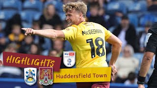 HIGHLIGHTS Huddersfield Town 1 Northampton Town 3 [upl. by Annuahsal937]