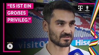 DFBKapitän Ilkay Gündogan im Interview  UEFA EURO 2024  MAGENTA TV [upl. by Calva]