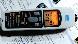 Infrared  Thermocouple Dual Thermometer Motwane TN305LC [upl. by Skelly]