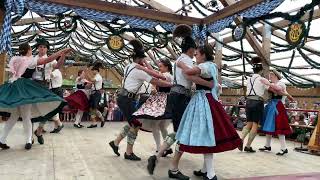 Oktoberfest 2023 Schuhplattler  the best Bavarian dance ever [upl. by Daraj126]