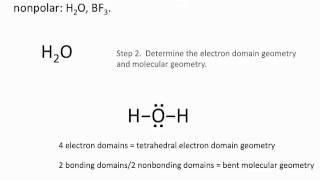 Molecule Polarity  Chemistry Tutorial [upl. by Brandon]