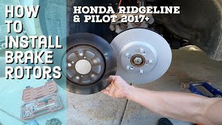 How to Install brake rotors [upl. by Caroline]