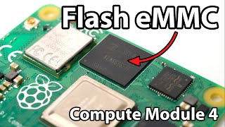 How to flash the eMMC on a Raspberry Pi Compute Module 4 [upl. by Radnaskela473]