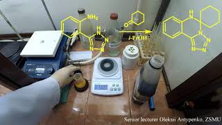 The 6Hspirocyclohexane15tetrazolo15cquinazoline synthesis [upl. by Rudman]