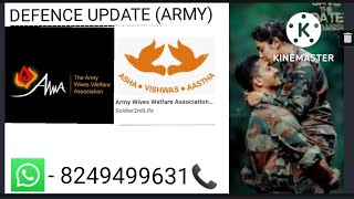 Awwa  Army wives welfare association Army wives ka adhikar [upl. by Yrrum578]