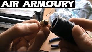 How To Fix An Air Leak On A PCP Air Rifle Hatsan AT4410  Air Armoury [upl. by Hsivat650]