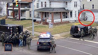 Murder Suspect Flees Heavily Armed SWAT Team in Daring Escape Attempt [upl. by O'Grady]