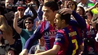 Barcelona vs Rayo Vallecano 6  1 08 03 2015 All Goals and Highlights LaLiga 2015 HD 720p [upl. by Yarehs596]