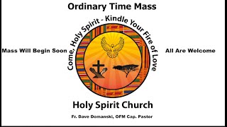 THE NINETH SUNDAY IN ORDINARY TIME MASS AT HOLY SPIRIT CATHOLIC CHURCH OCTOBER 20 2024 [upl. by Duile52]