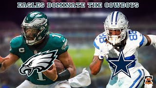 EAGLES GO INTO DALLAS amp DOMINATE COWBOYS TURN THE BALL OVER 5 TIMES 😭😭 [upl. by Angelina]