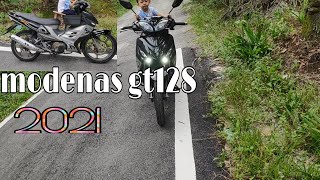 modenas gt 128  review sikit  modikasi tanpa batasan [upl. by Liagibba]