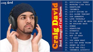 Craig David Greatest Hits 2020  Craig David Top 20 Songs Playlist [upl. by Wendalyn]