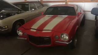 AWESOME 1970 RSZ28 Camaro Barn Find Found In A Collection Of Musclecars Stashed In A Kentucky Barn [upl. by Dannie]