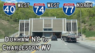 Driving from Durham NC to Charleston WV via I40 I74 and I77 [upl. by Finer]