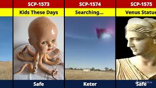 SCP Comparison SCP1551 to SCP1600 Object Classes Part 4 [upl. by Eloken]