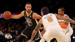 Kevin Durant Says Zaza Clumsy Not Dirty Warriors Blowout Knicks 201718 Season [upl. by Acitel]