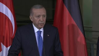 Erdogan says he is leading fight against antiSemitism  AFP [upl. by Firehs113]