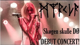 Myrkur  Skøgen skulle dø  Roskilde 15  FIRST CONCERT [upl. by Ttirrej]