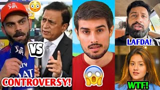 Virat Kohli VS Indian Cricketer HUGE CONTROVERSY 😳 Dhruv Rathee Rajat Dalal Fukra Insaan Anjali [upl. by Aldwin]