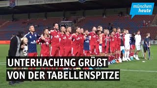 Unterhaching grüßt von der Tabellenspitze Torspektakel bei Bayern und Heimstetten [upl. by Nollie]