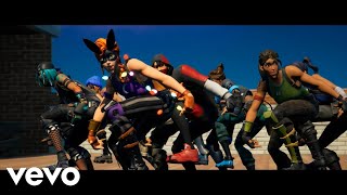 Aap Ferg  Work Remix Official Fortnite Music Video SOCKS EMOTE “Coogi down to the socks” [upl. by Hareema]