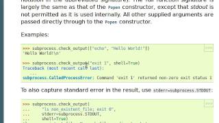 Python subprocess 02 Check Output [upl. by Dareen]