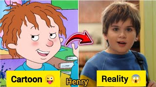 Horrid henry characters in real life 😱cartoon [upl. by Ronoh]